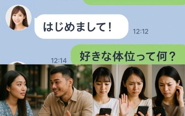 女子が語る！マチアプで遭遇しセンスゼロの下ネタ会話集