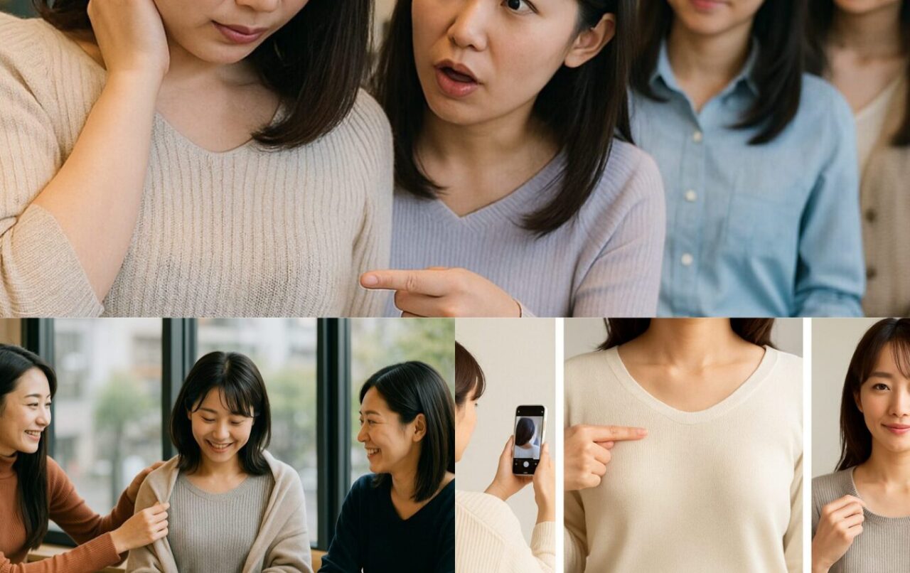 薄手ニットの落とし穴…友人の一言で顔から火が出た話