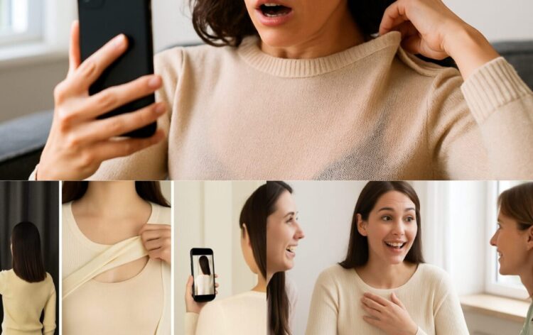 【朝の着替えタイム、カーテン閉め忘れた!?】窓の外に動く影が！