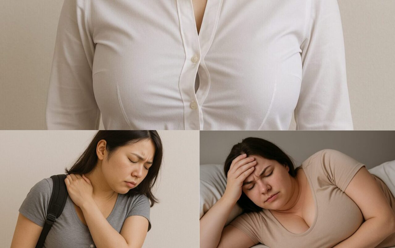 実は日常が大変!?デカパイ女子のあるある贅沢な悩みとは?