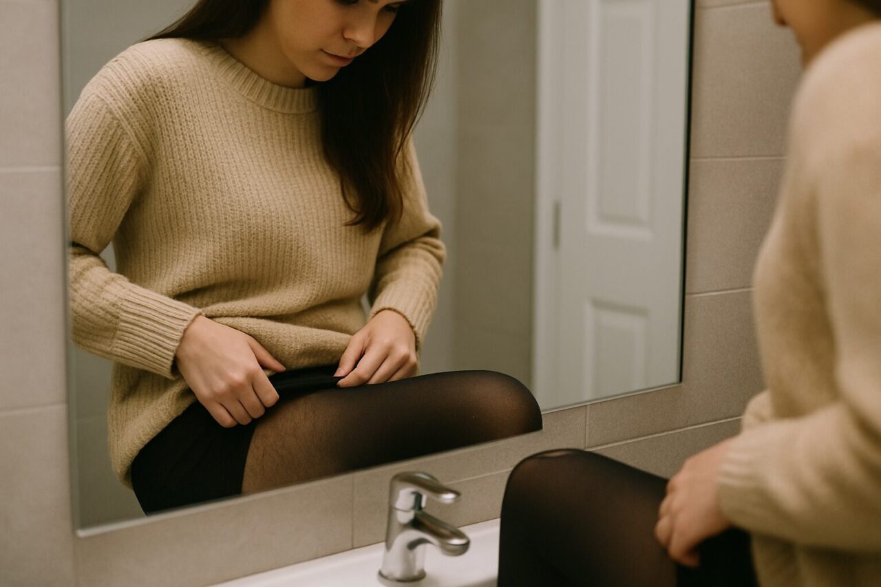 Sneaking-toilet