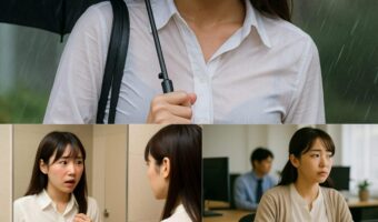 「白シャツの透け具合、想像以上でした…」雨の日の赤っ恥体験