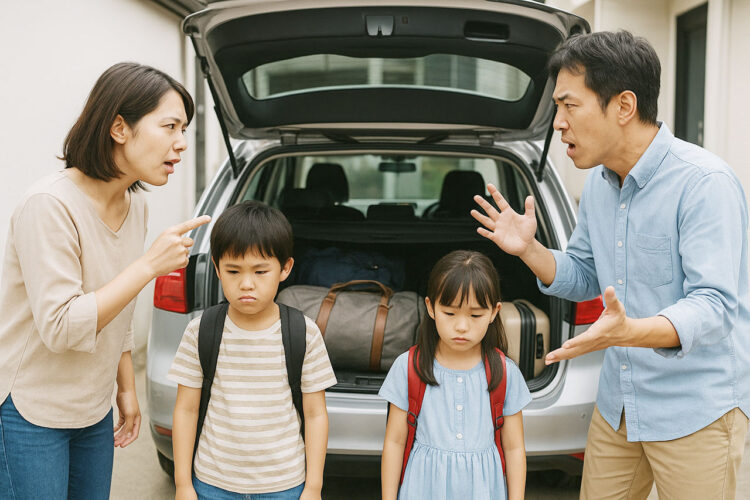 帰省なのにワンオペ！？夫の自由すぎる夏休み。今からどこに何しに行くんだっけ！？