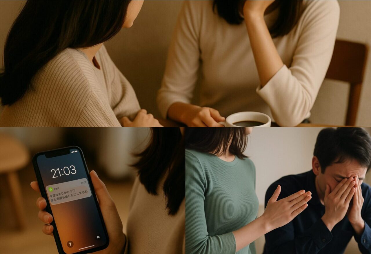 信じていた親友の裏切り…突然始まった三角関係の行方とは?
