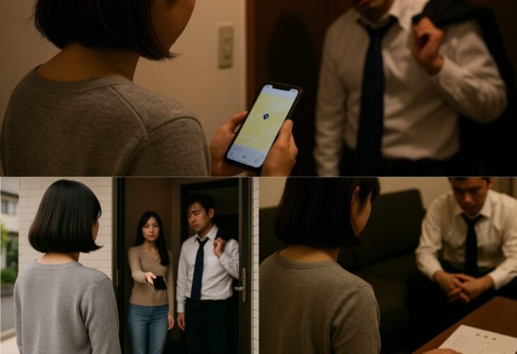 落とした携帯から始まった修羅場？位置情報が教えた旦那の秘密