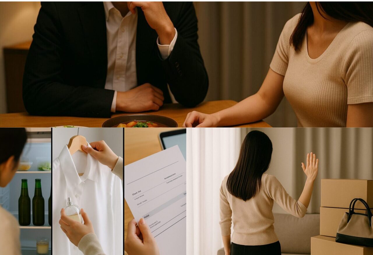 「残業って…ウソ!?」夜ご飯の文句からバレた夫の二重生活
