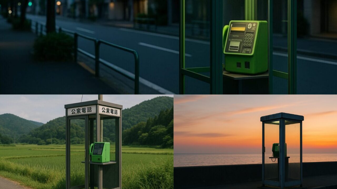 電話ボックスにまつわる怪談が全国に残る?公衆電話の都市伝説