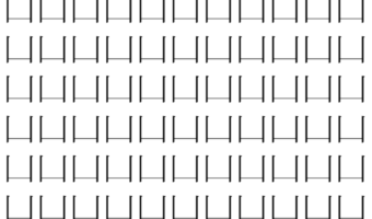 【脳トレ】「凵」の中に紛れて1つ違う文字がある！？あなたは何秒で探し出せるかな？？【違う文字を探せ！】
