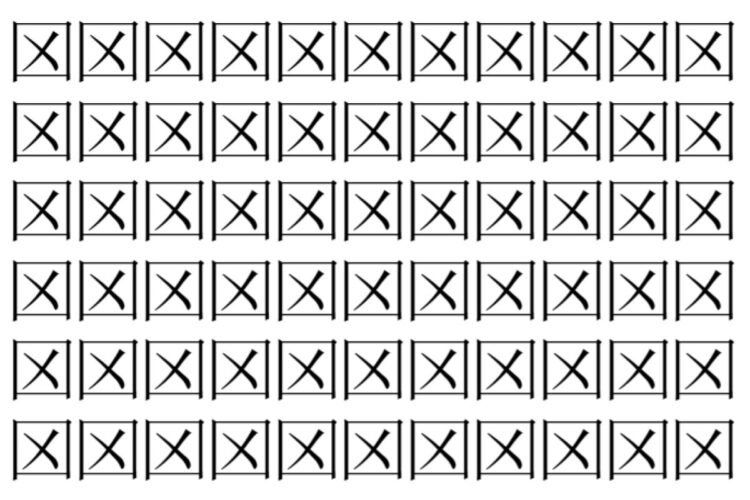 【脳トレ】「龱」の中に紛れて1つ違う文字がある！？あなたは何秒で探し出せるかな？？【違う文字を探せ！】