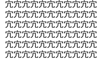 【脳トレ】「宂」の中に紛れて1つ違う文字がある！？あなたは何秒で探し出せるかな？？【違う文字を探せ！】