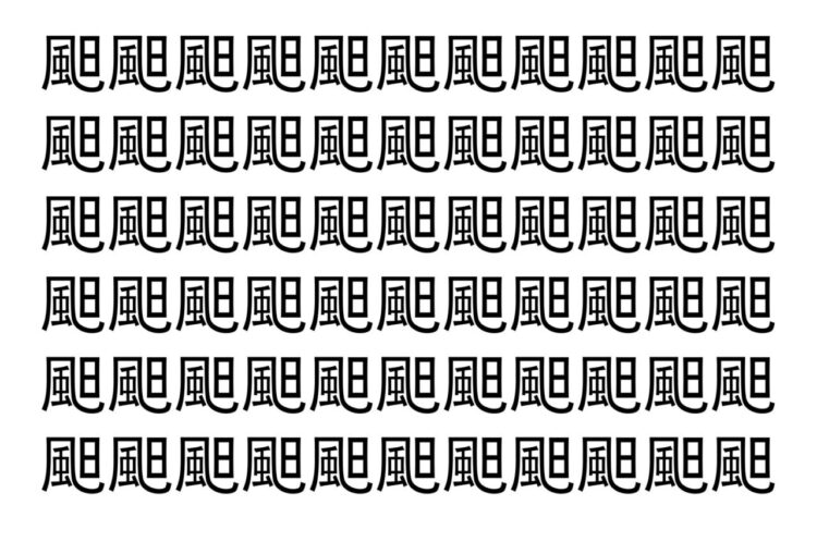 【脳トレ】「䫻」の中に紛れて1つ違う文字がある！？あなたは何秒で探し出せるかな？？【違う文字を探せ！】