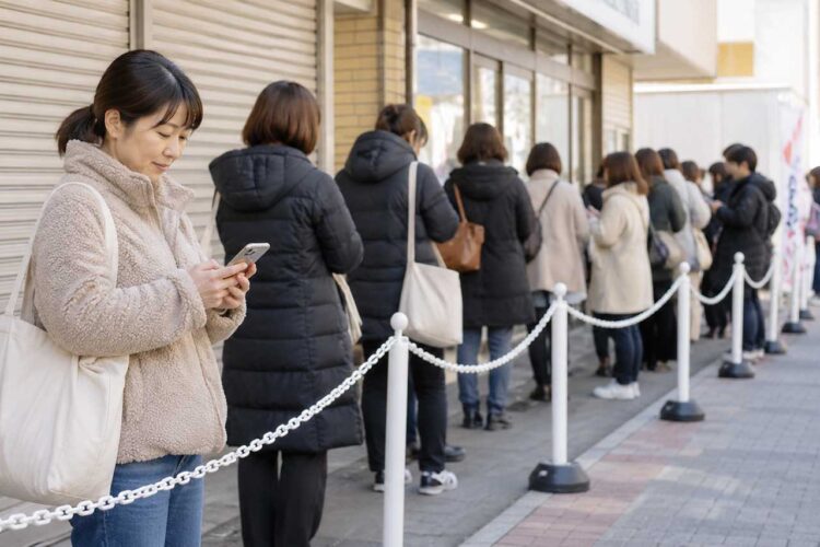 人気シール発売日にまさかのトラブル発生！ 並びながら感じたなんとも言えない気持ち