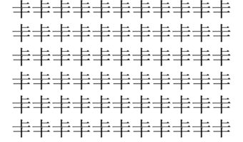 【脳トレ】「𠦀」の中に紛れて1つ違う文字がある！？あなたは何秒で探し出せるかな？？【違う文字を探せ！】